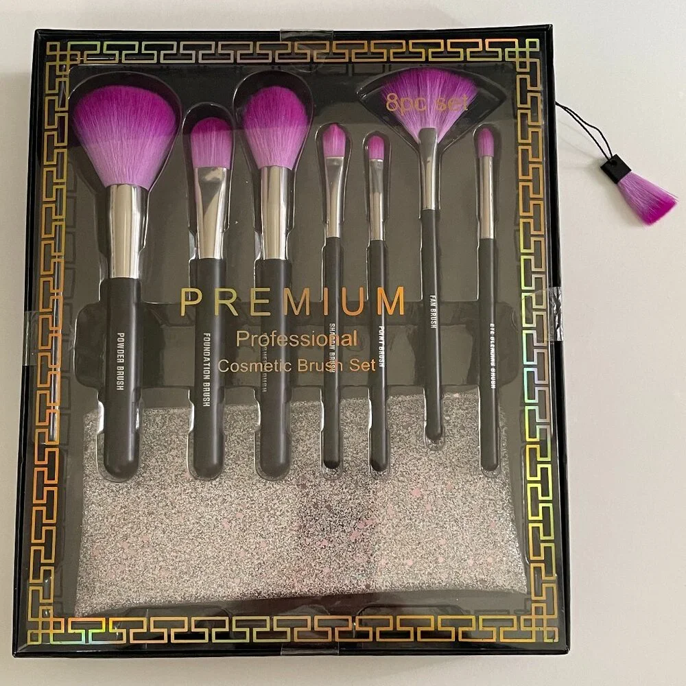 Premium Cosmetic Brush set and travel bag